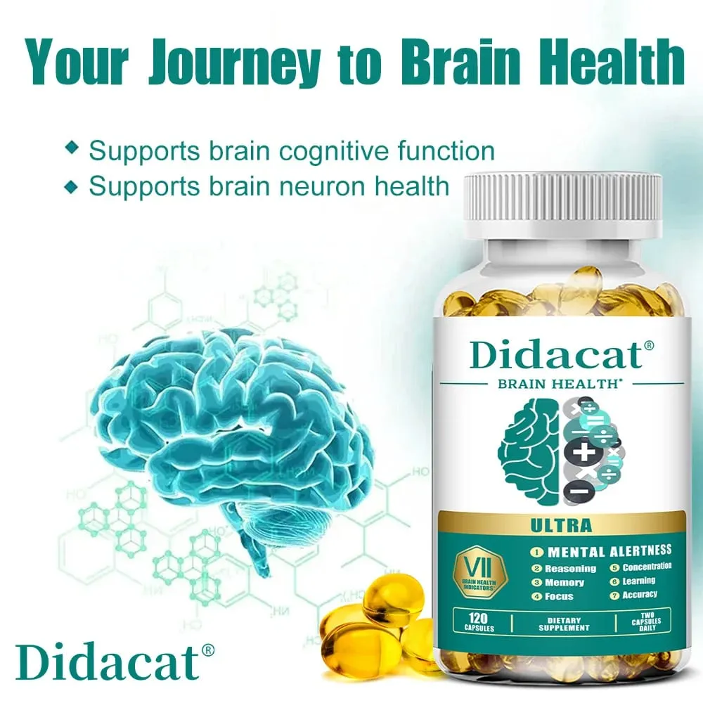 Phosphatidylserine Capsules - with Vitamins B6 and B12 Enhance Memory and Concentration Refresh The Mind Support Energy — image 2