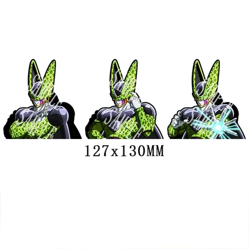 Autocollant lenticulaire 3D Anime Goku Vegeta, décalcomanies imperméables pour voiture, réfrigérateur, planche à roulettes, etc. cadeaux pour enfants — image 26