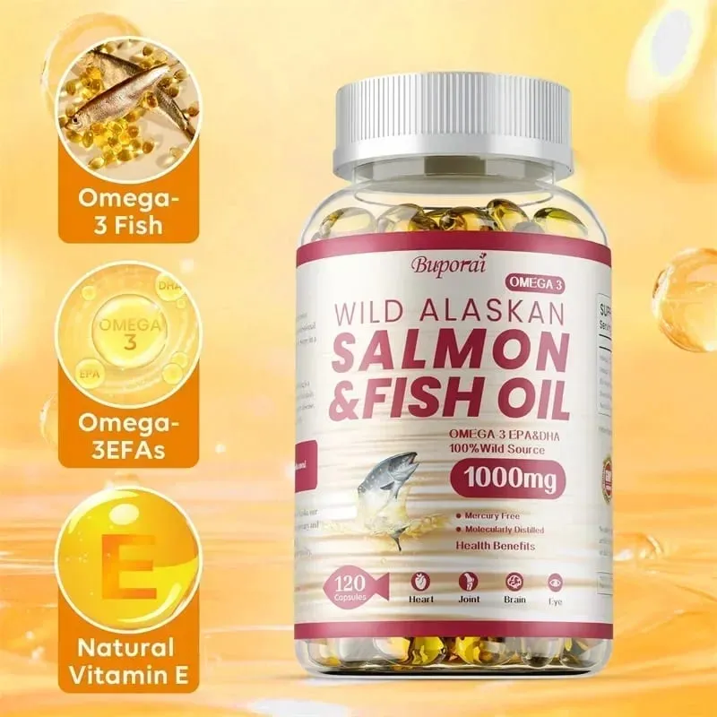 Lazac halolaj – EPA+DHA-ban gazdag támogatja az ízületek agy- és szem egészségét, javítja az immunfunkciót és antioxidáns — image 3