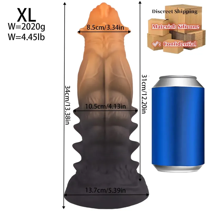 Big Anal Plug Monsters Enlargenmen Prostate Massager Τεράστια πρίζα πρωκτικού διαστολέα Πισινό Πρωκτικό Εκπαίδευση Επέκταση Παιχνίδια σεξ για γυναίκες άνδρες — image 11