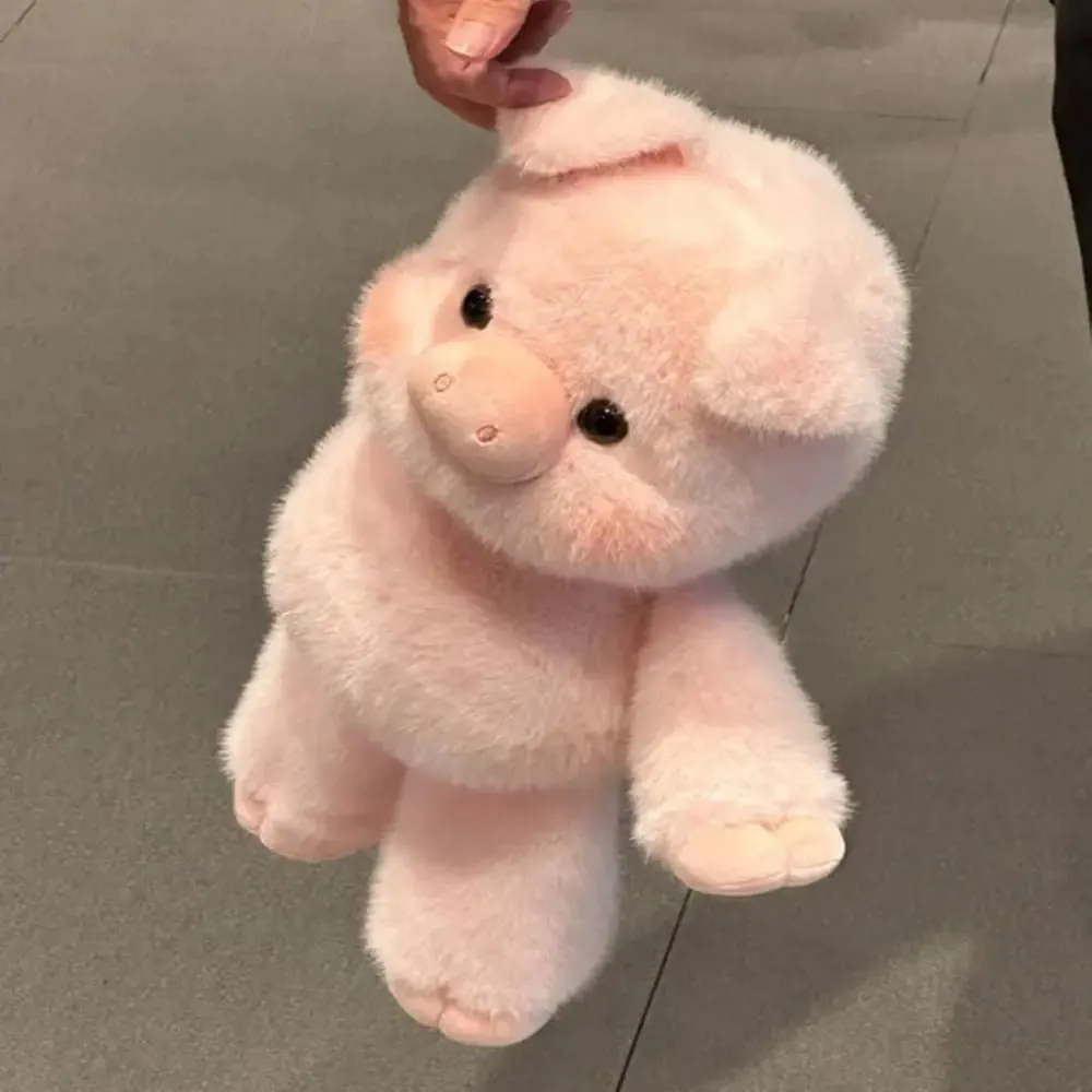 Creative Gift Soft Pig Stuffed Animal Plush Pillow Emotional Support Cute Plush Toy 17.7inch Plush Pillow