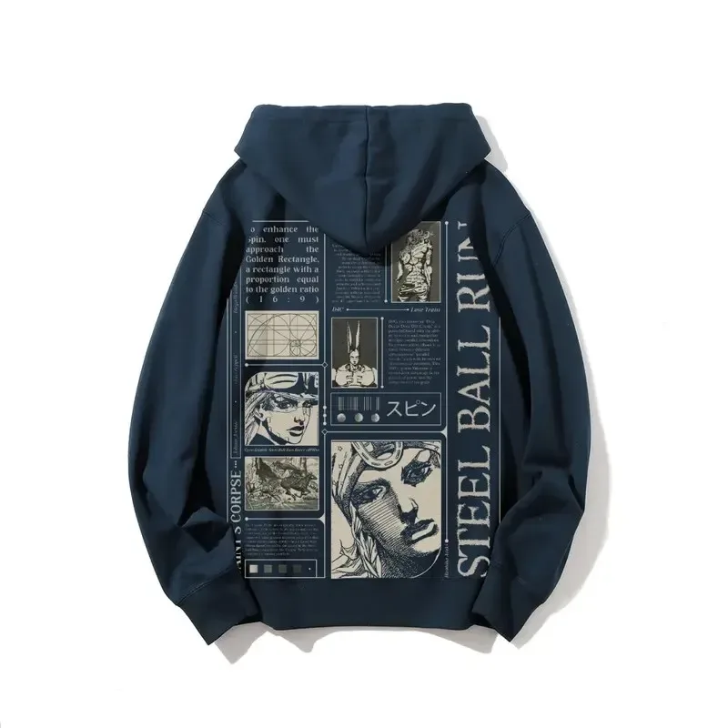 Y2k Jojo Bizarre Adventure Hoodies Women Anime Jackets Hoodie Harajuku Streetwear Pullover Sweatshirt Men Clothing — image 23