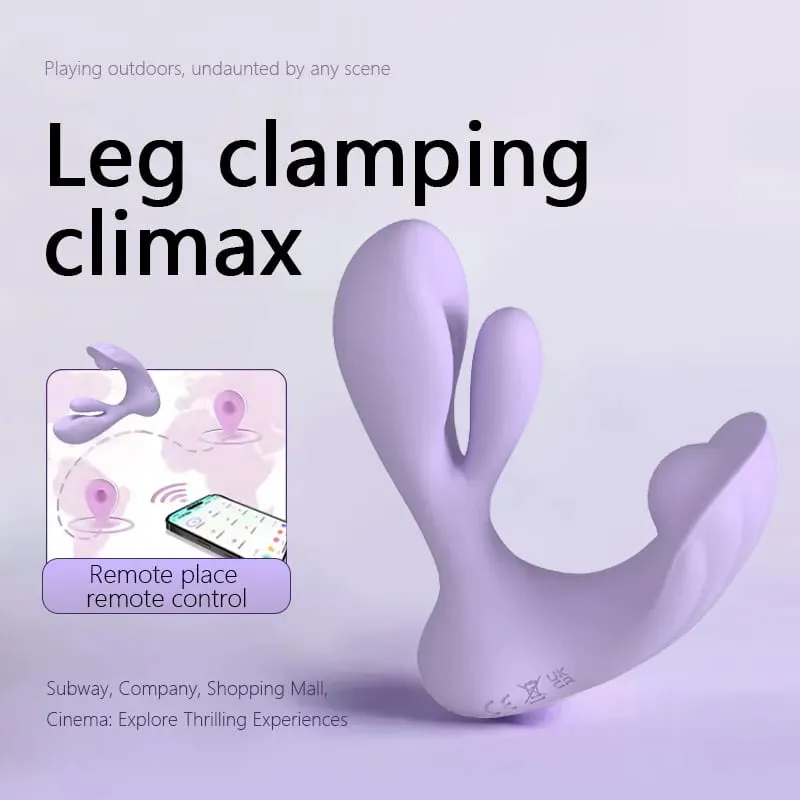 Wearable G Spot Vibrator for Women APP Τηλεχειριστήριο 10 Δόνηση 3 Τρόποι περιστροφής Κλειτορική διέγερση Γυναικείο σεξουαλικό παιχνίδι οργασμού — image 2