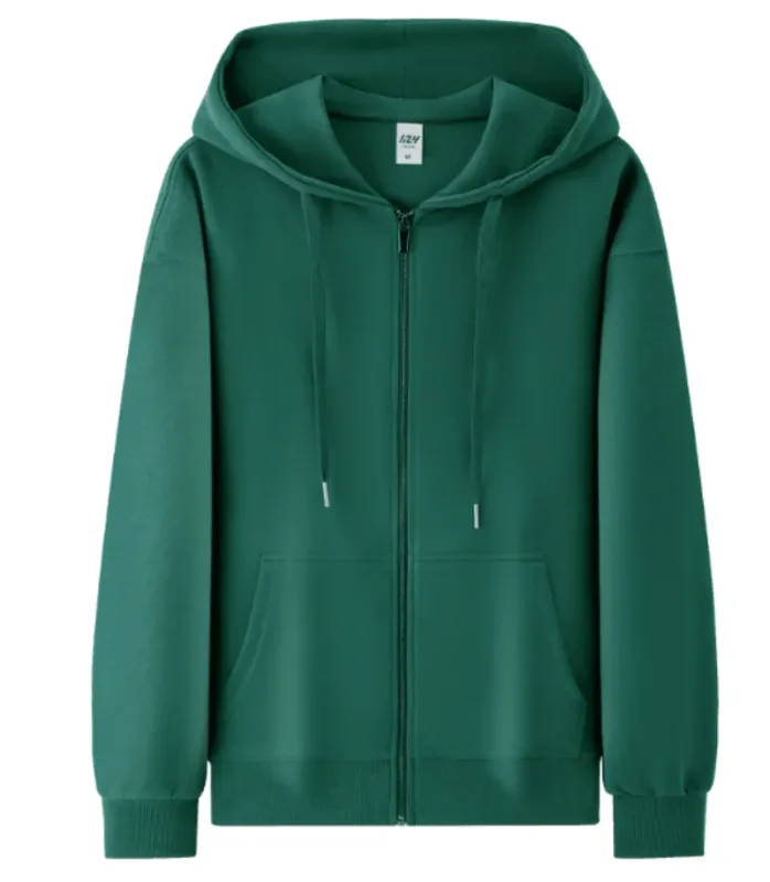 Fashion Hoodie, Hoodie, Custom Zipper Jacket, Cardigan, Printed Logo, Embroidered Logo, Men's and Women's Pure Cotton Clothes