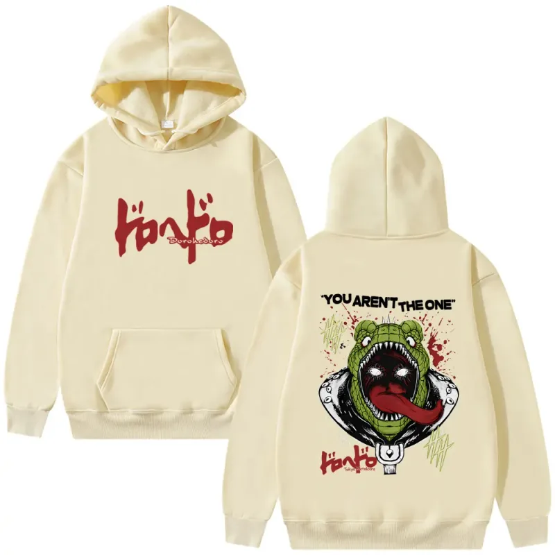 Anime Dorohedoro Kaiman You DRHDR Hoodies Men Women Gothic Manga Rock Streetwear Long Sleeve Vintage Pullover sweatshirt — image 6