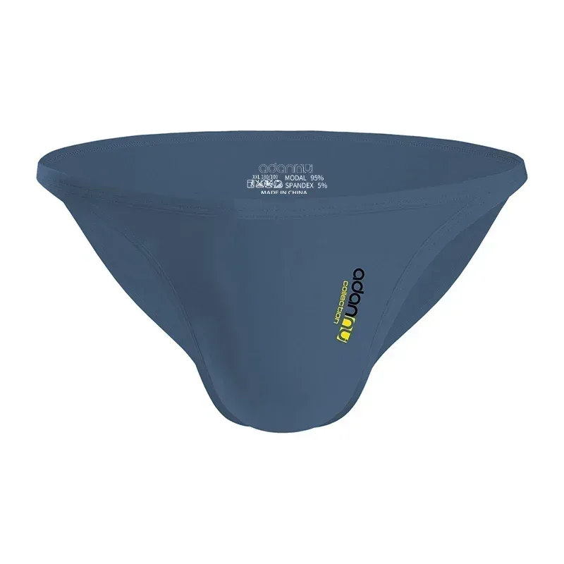 Men Modal Low‑Rise Briefs Sexy Solid Color Simple Triangle Underwear Sports Breathable Comfortable Male Panties — image 42