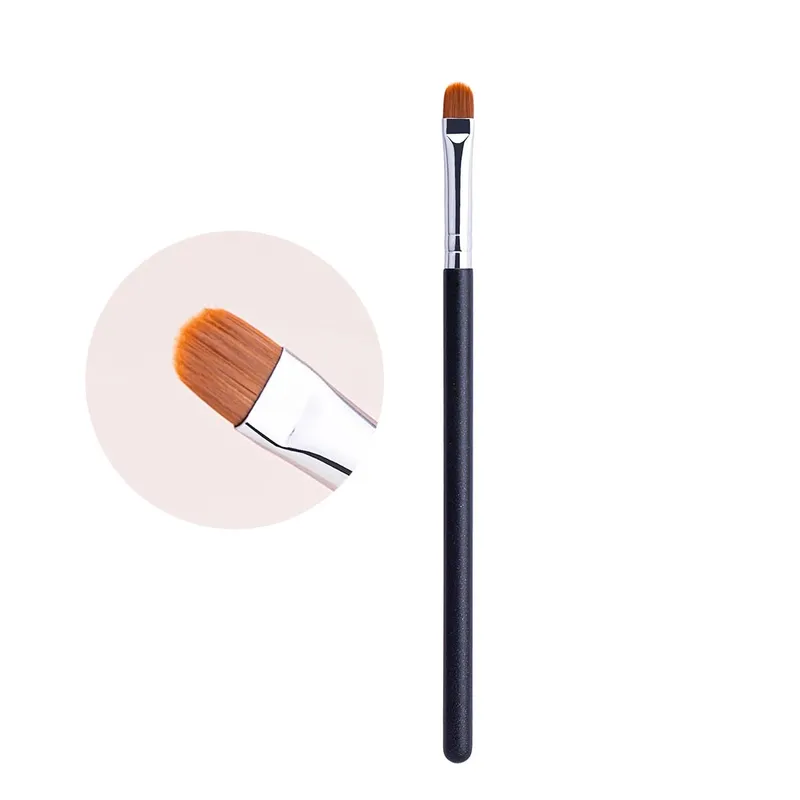 Oblate The Line Brush קו שפתון דק במיוחד מברשות קונסילר גבות פרט קונסילר כלי איפור שפתיים קו מתאר מברשת קו מברשת — image 10