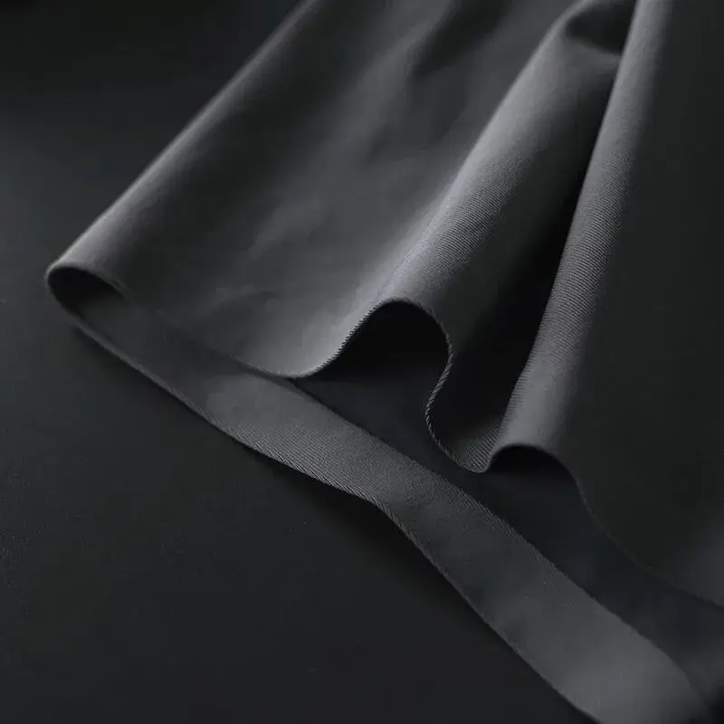 Sem costura boxers de seda gelo masculino cor sólida cuecas masculinas ultra-fino sexy roupa interior verão legal tronco shorts