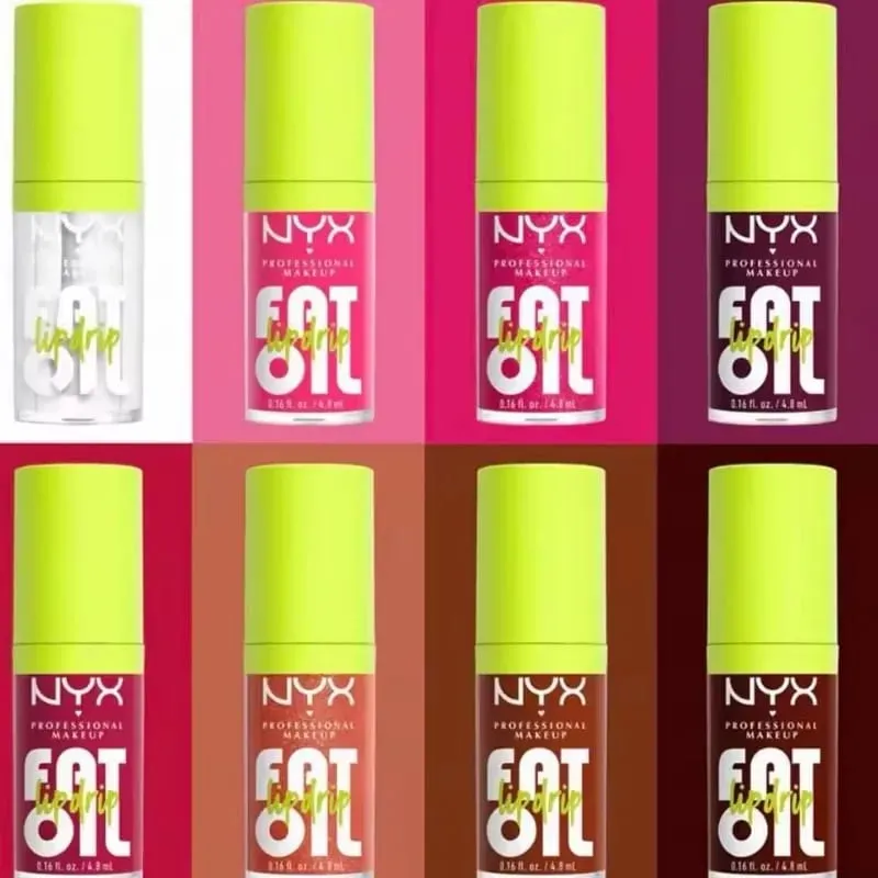 NYX Fat Oil Lip Gloss Drip Lip Gloss מעניק לחות עמוקה לשפתיים דמוי מראה לא דביק סקסי ליפ גלוס Glaze איפור שפתון קוריאני אופנה — image 6