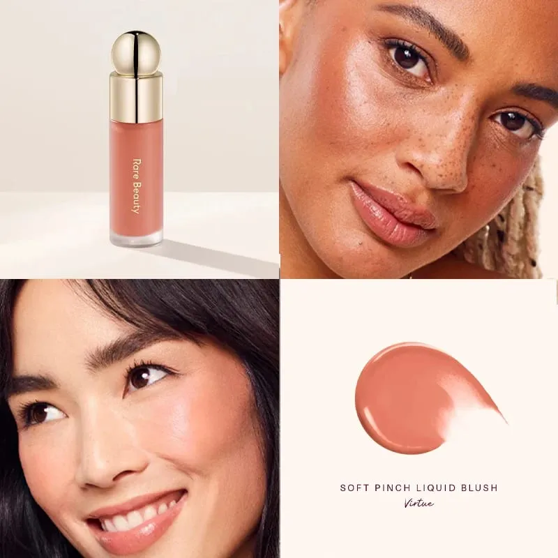 Rare Beauty Liquid Blush Μεταξένιο και Γλιστρά στην Ομαλή Φύση Μεγάλης διάρκειας Πλούτο Happy Hope Delight Stained Lipstick Gloss Μακιγιάζ — image 17