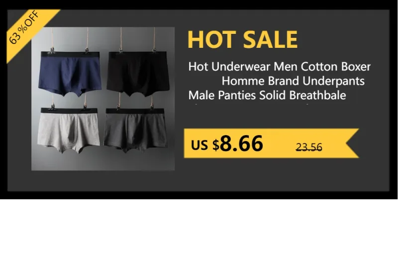 1Pc/Bagong Panti ng Panlalaki Sexy na Panloob na Panlalaki Panlalaking Jockstrap Pant Kumportableng Slip na Panloob na Makahinga na Cotton Panlalaking Brief — image 13