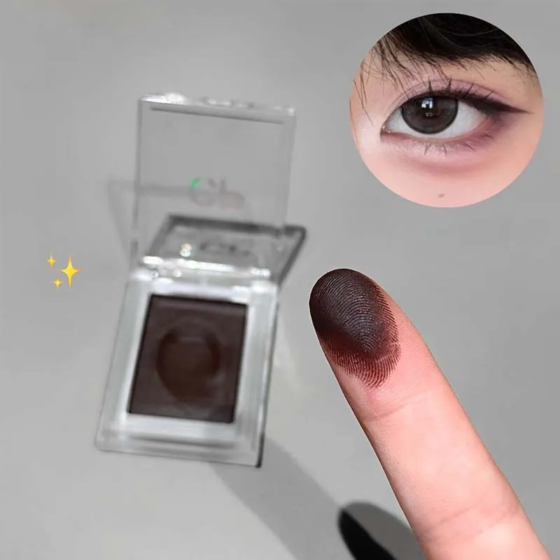 Single Eyeshadow & Eyeliner Cream High Pigment Reddish Brown Tint Eyeliner Eyeliner μακράς διαρκείας Αδιάβροχο Shimmer Eyeshadow Μακιγιάζ ματιών