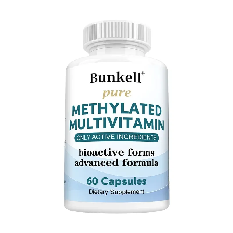 Nagy hatású metilált multivitamin-kiegészítő C D B12 vitaminnal az energia és a fókusz támogatására, valamint a szív egészségének megőrzésére — image 8