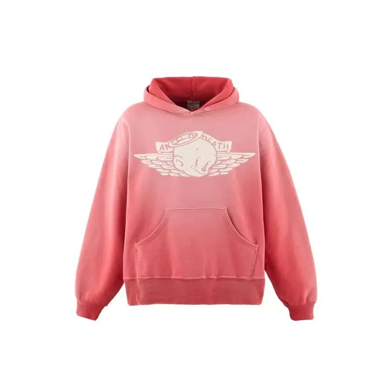 26SS SAINT OF MICHAEL Mxxxxxx BABY MICHAEL HOODIE Printed Distressed Long Sleeve Hooded Sweatshirt Cotton Hoodies For Men — image 17