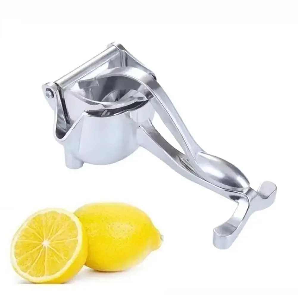 Fruit Juice Squeezer Heavy-Duty Metal Easy Manual Citrus Press Juicer Ergonomic Handle Durable Lemon Squeezer for Fresh Juice — image 2