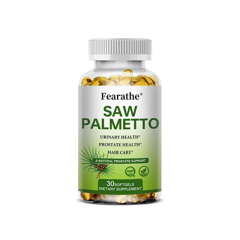 Saw Palmetto תוסף בריאות הערמונית לקדם את תפקוד מערכת השתן 500 מ"ג למנה - כמוסות טבעוניות ללא GMO — image 8