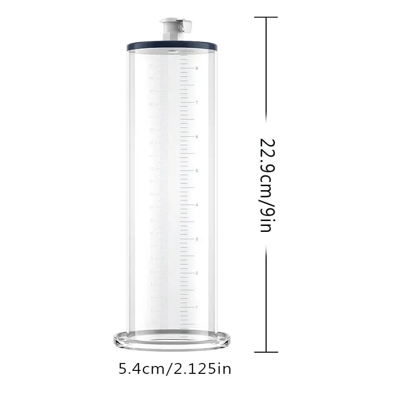 Acrylic Penis Pump Accessories Vacuum Penis Enlargement Device Masturbation Vacuum Pump Flange Pump Penis Cylinder Set Sex Toys — image 17