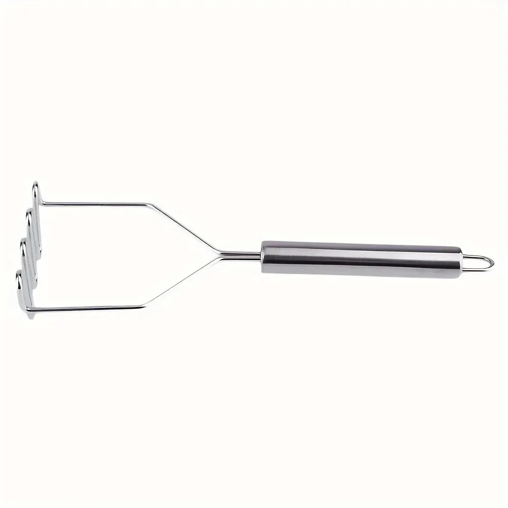 1 τμχ Stainless Steel Wave Potato Masher - Ιδανικό για Πουρέ λαχανικών και φρούτων κουζίνας - Kitchen Essentials Durable Kitchenware — image 6