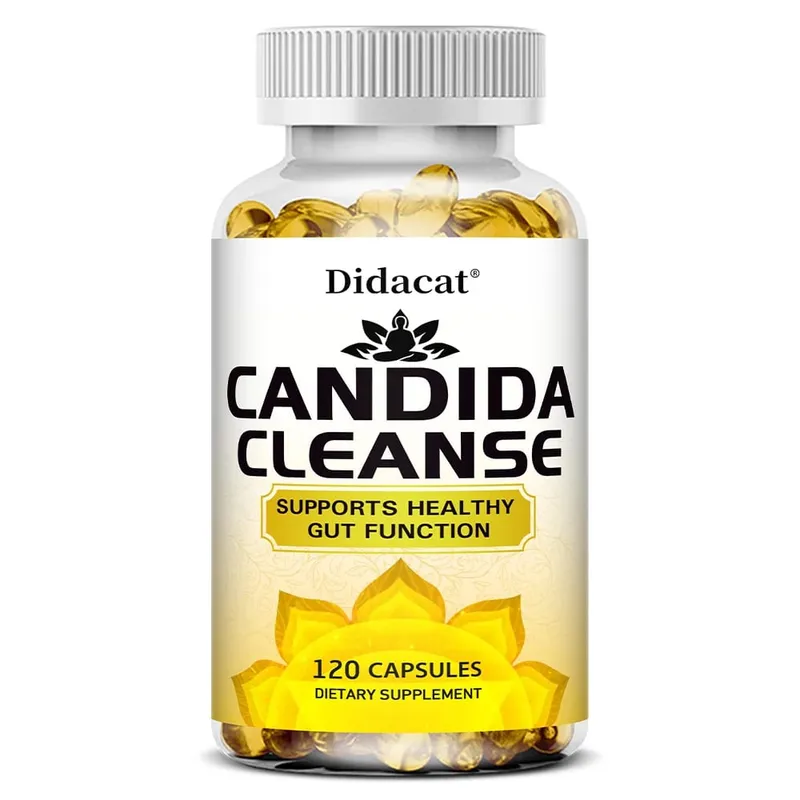 Candida Cleanse – természetes gyógynövényeket és probiotikumokat tartalmaz az egészséges bélműködés és az immunrendszer egészségének támogatására, alkalmas unisex számára