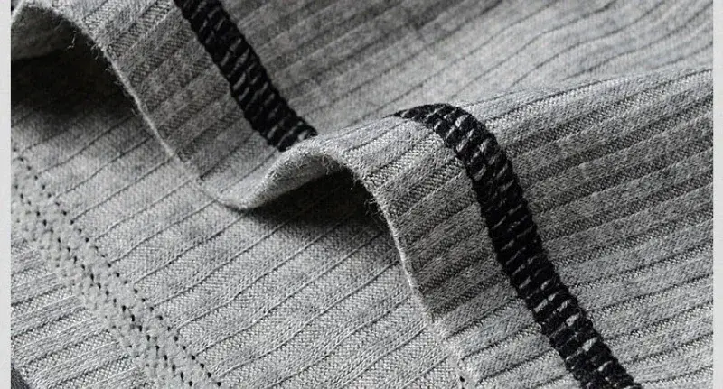Herrunderkläder Personlig design Boxershorts med låg midja som andas enkla lager U Convex Boxershorts för män — image 7