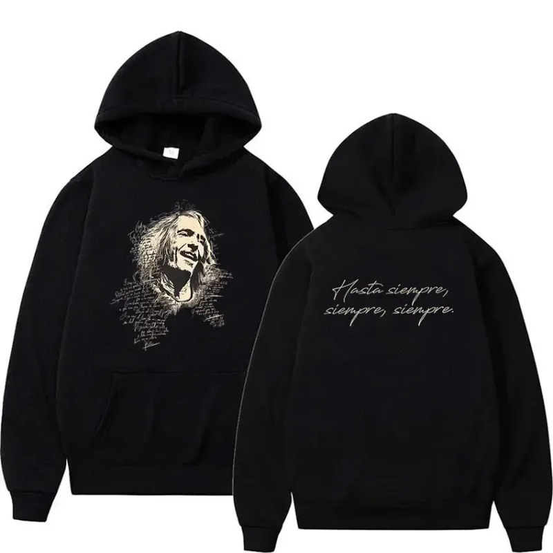 Rock Band Extremoduro Music Album Hoodie Men's Hip Hop Retro Pullover Sweatshirt Fleece Long Sleeve Oversized Hoodies Streetwear — image 1