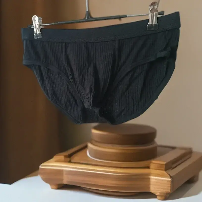Men's briefs with fashionable and sexy underpants and large pockets — image 5