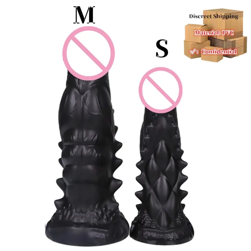 Big Anal Plug Monsters Enlargenmen Prostate Massager Τεράστια πρίζα πρωκτικού διαστολέα Πισινό Πρωκτικό Εκπαίδευση Επέκταση Παιχνίδια σεξ για γυναίκες άνδρες — image 21