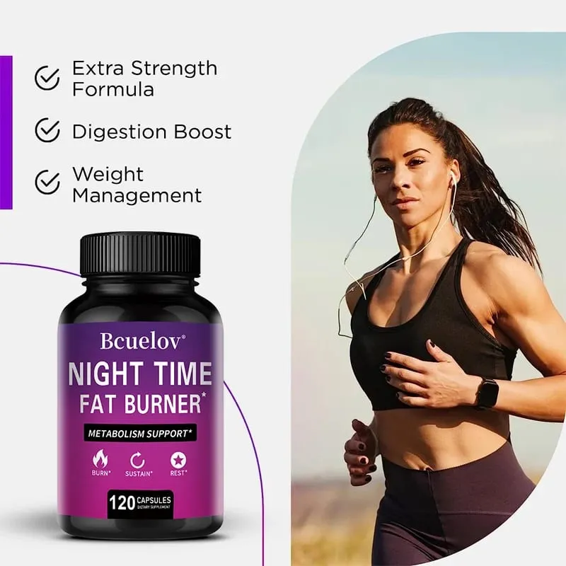 Nighttime Fat Burner - Carb Blocker To Help with Cleansing Weight Management Maintaining Energy Levels and Digestive Health — image 3