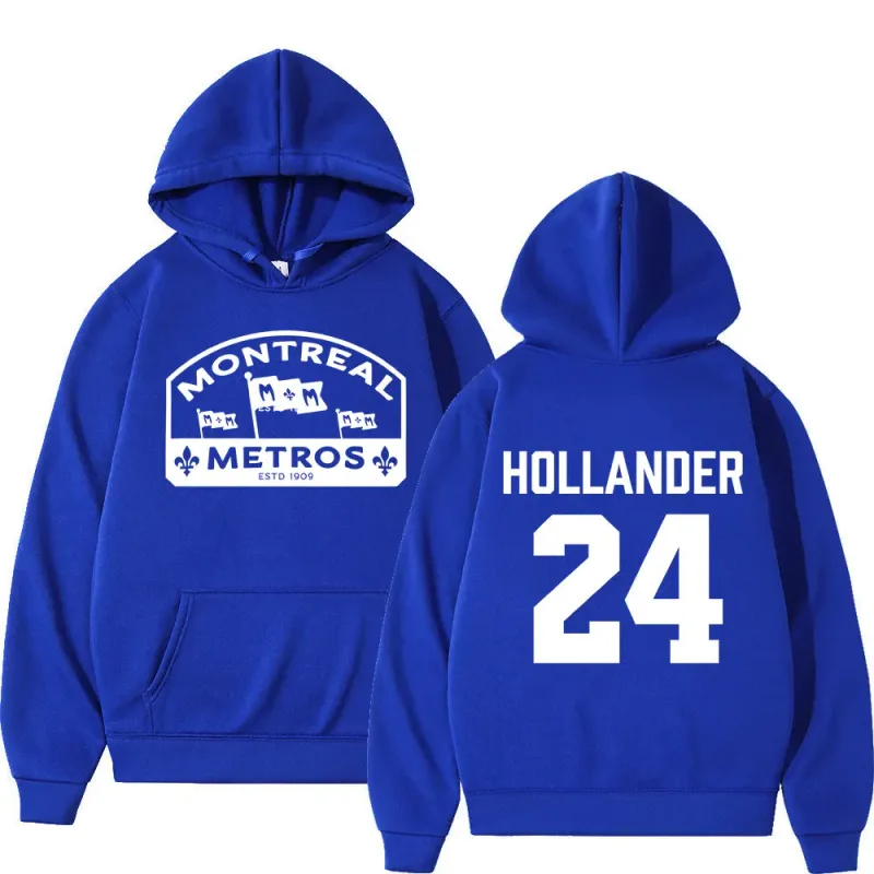 Heated Rivalry Shane Hollander 24 Montreal Metros Hoodies Men Women Clothing Hip Hop Fashion Sweatshirts Long Sleeves Pullovers — image 6