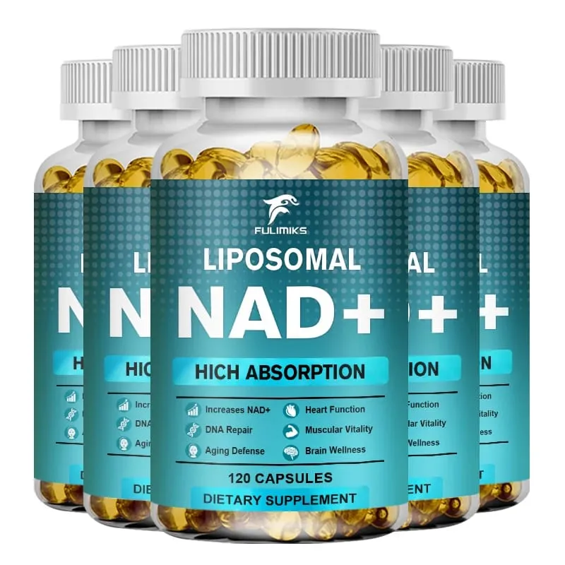 NAD Capsules Supplement Liposomal NAD+ supplement - Aging Defense Cellular Energy Heart & Brain Function
