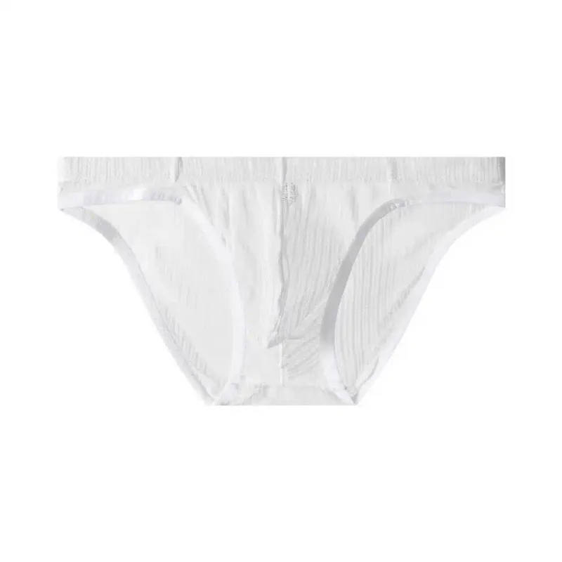 Transparent Underwear for Men See Through Briefs Bulge Pouch Underpants Soft Undies Male See Through Panty Ultra Thin Lingerie — image 14
