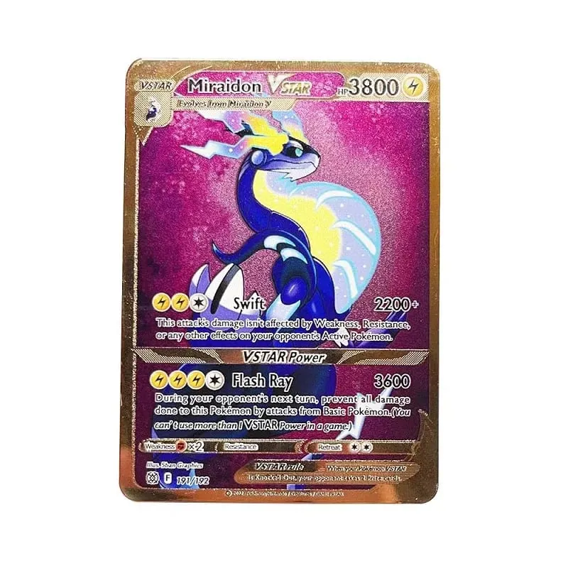Cool nouvelle carte Pokemon en métal 10000 Points Arceus Charizard Super carte anglais Mewtwo Lucario Greninja Lillie cartes Anime — image 31