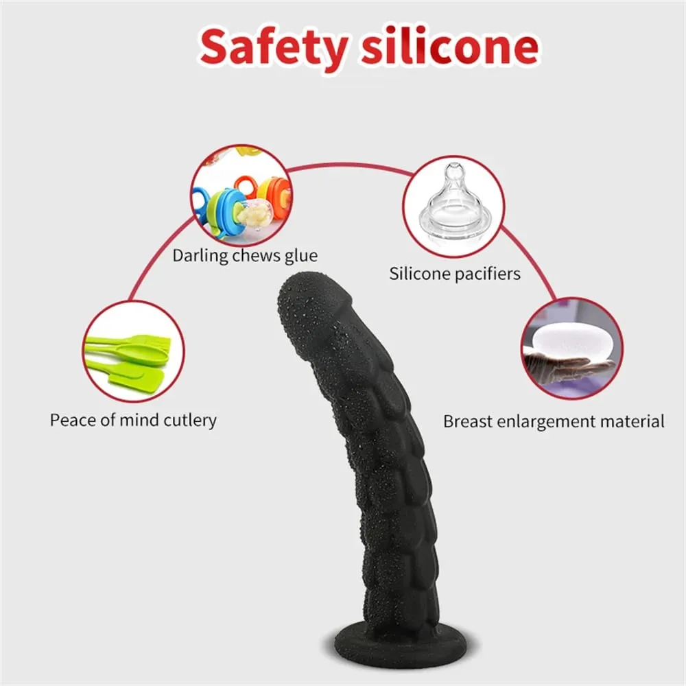 Σιλικόνη Dildo πρωκτικό βύσμα γλουτών με κορόιδο μασάζ προστάτη Κόλπος σημείο G Τόνωση Αυνανισμός Παιχνίδια σεξ ενηλίκων για γυναίκες άνδρες — image 5