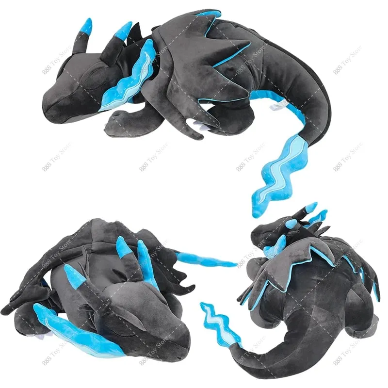 Hot Sale Pokemon Mega Charizard X Sleeping Plush Pillow Series Cute Garchomp Mew Umbreon Cubone Sofa Cushion Stuffed Peluche Toy — image 4