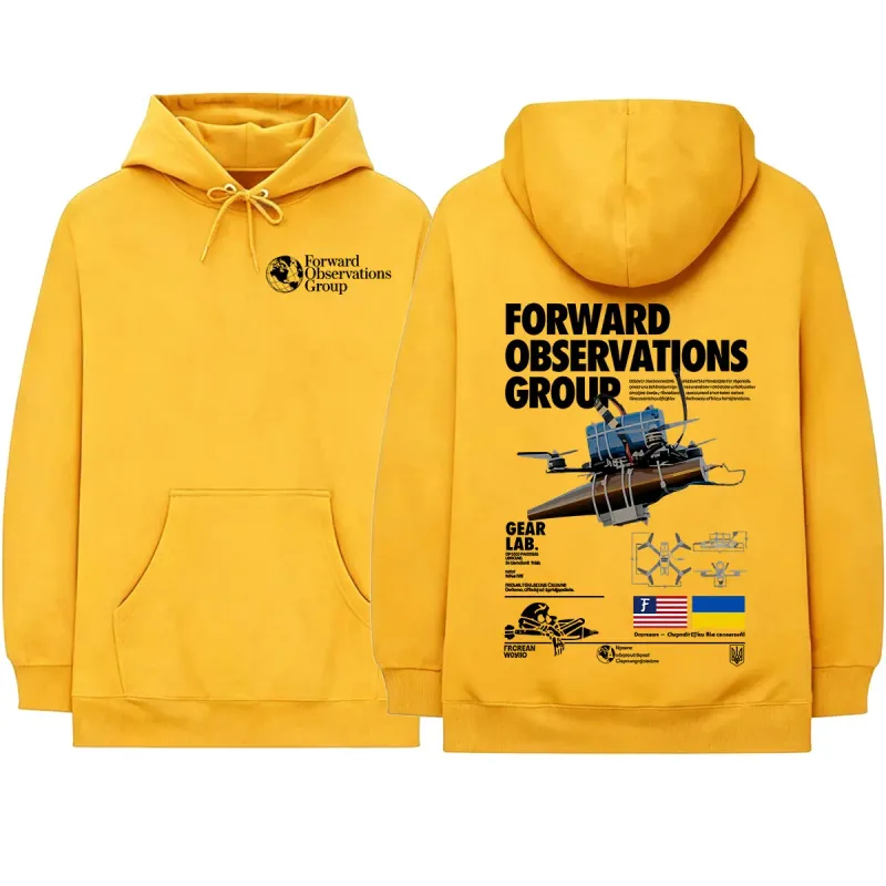 Forward Observations Group Hoodies Men Women Clothing Fashion Casual Oversized Long Sleeves Hooded Sweatshirts Hoodie Streetwear — image 12