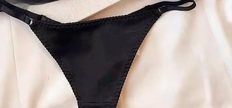 Nyári szexi melltartó nőknek mély V nyakú Push Up háromszög melltartó vékony pántos hát nélküli fehérnemű kis mellkas bikinifelső kényelmes — image 13