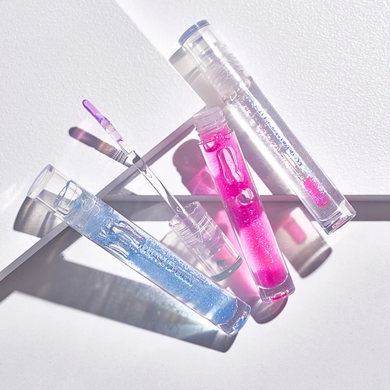 Galaxy Mirror Lip Gloss Glitter Lipgloss Διάφανο Lip Oil μακράς διαρκείας ενυδατικό κραγιόν Lipgloss Lips Cosmetics Makeup — image 6