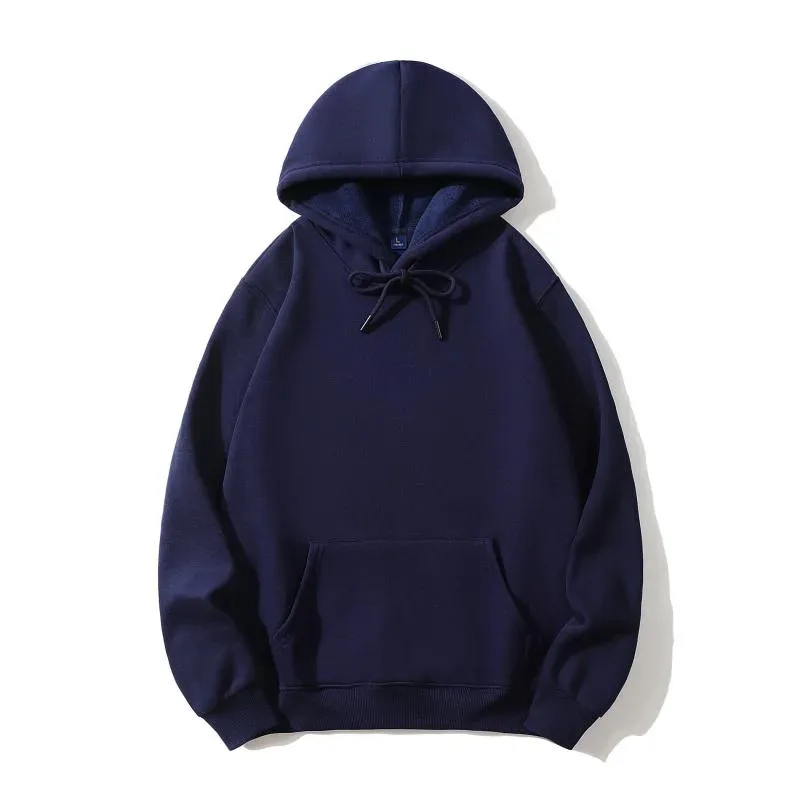 Moda impressão de alta qualidade hoodie logotipo personalizado grupo pessoal marca bordado masculino e feminino grosso 100% algodão pullovers velo — image 12