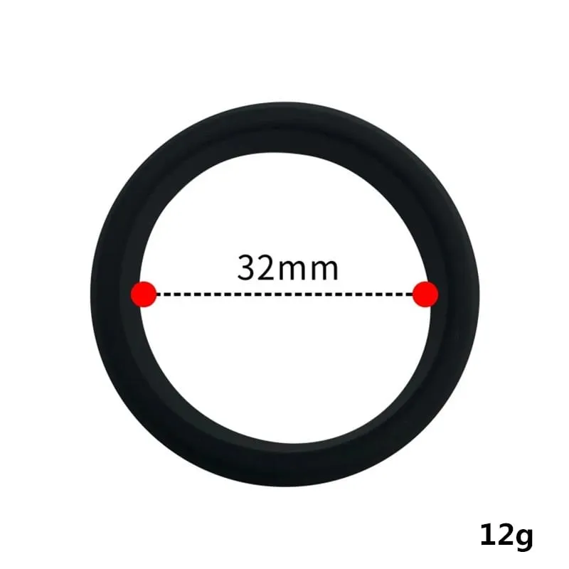 6 Pcs Male Penis Rings Cock Rings Sleeve Delay Ejaculation Silicone Beaded Time Lasting Erection Sex Toys For Men Adult Games