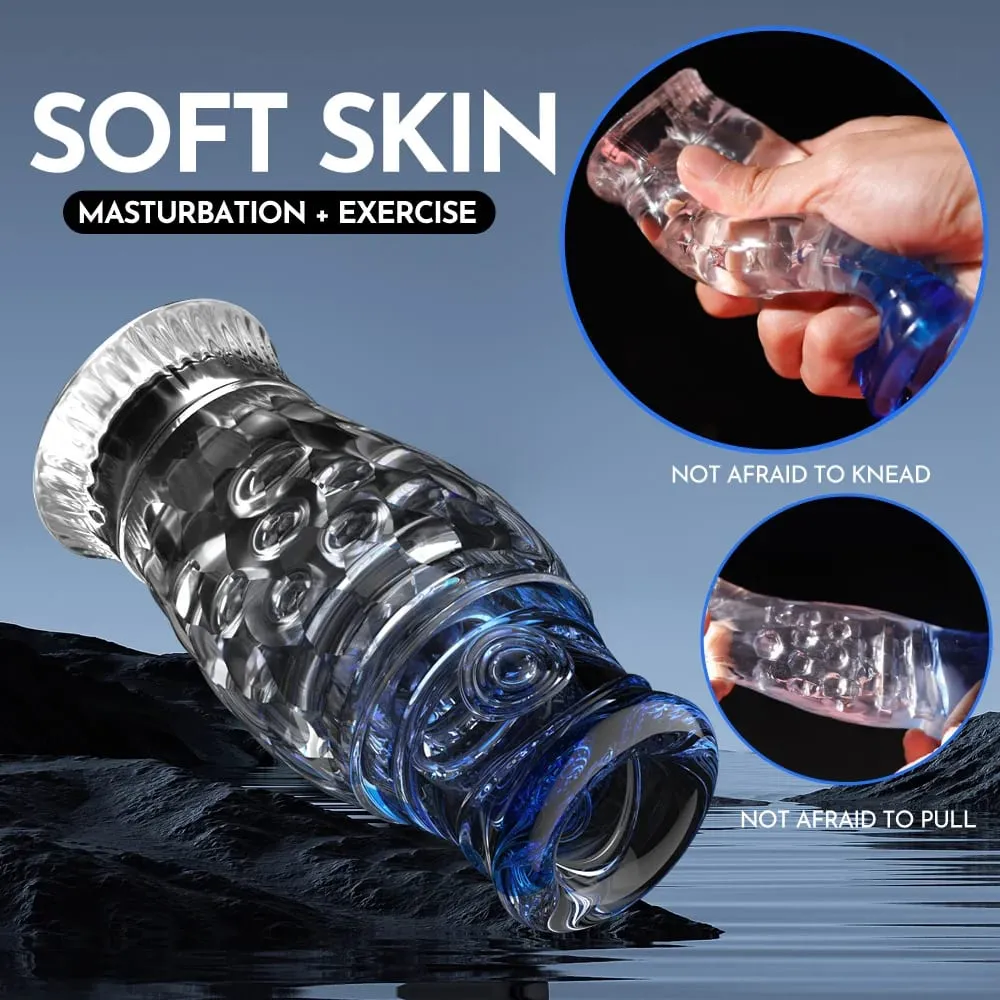 Maszturbációs Kupa Férfi Maszturbátorok Duplafejű Vagina Real Pocket Pussy Pénisz állóképességi gyakorlat Vákuumos szexjátékok felnőtteknek 18 — image 4