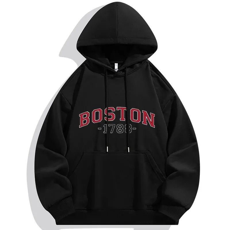 Plus Size Men Hoodies Sweatshirt Autumn Winter Long Sleeve Pullover 5XL 6XL 7XL 90-180kg Cotton Sport Tops Big Size Men Clothing — image 10