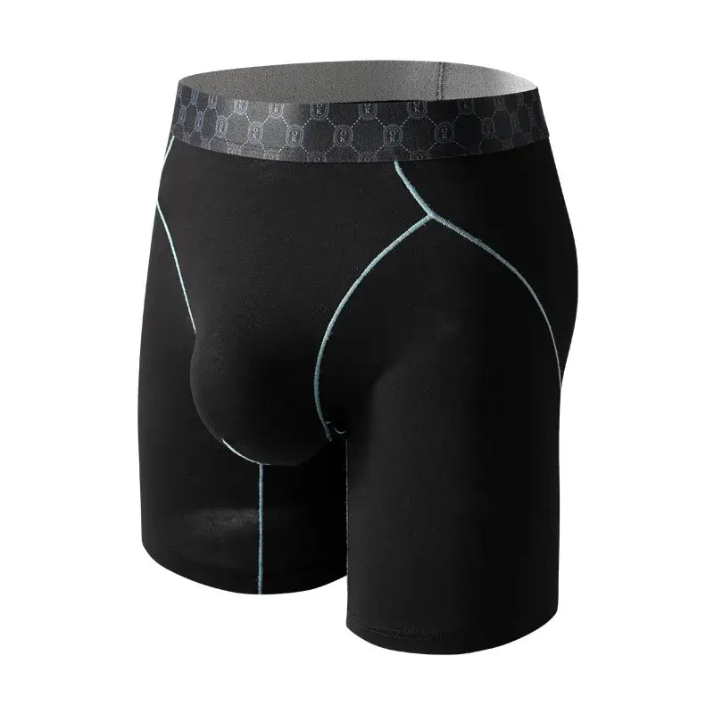 Mens Boxers Bamboo Fiber Underwear Man Panties Homme Ropa Breathable U Convex Pouch Mahabang Underpants Plus Size Boxer Shorts M-XXL — image 3
