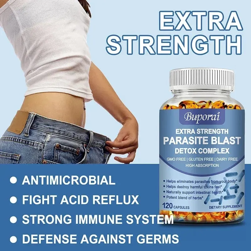 Parasite Blast Detox Complex - Promotes Intestinal Health Metabolism Digestive Health and Improves The Immune System — image 5
