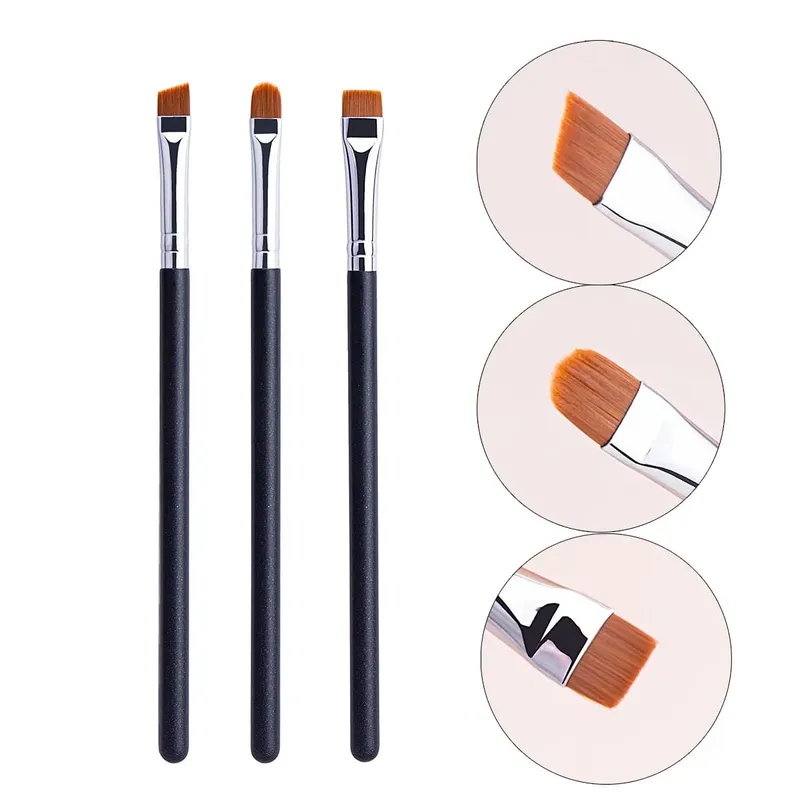 Oblate The Line Brush קו שפתון דק במיוחד מברשות קונסילר גבות פרט קונסילר כלי איפור שפתיים קו מתאר מברשת קו מברשת — image 9