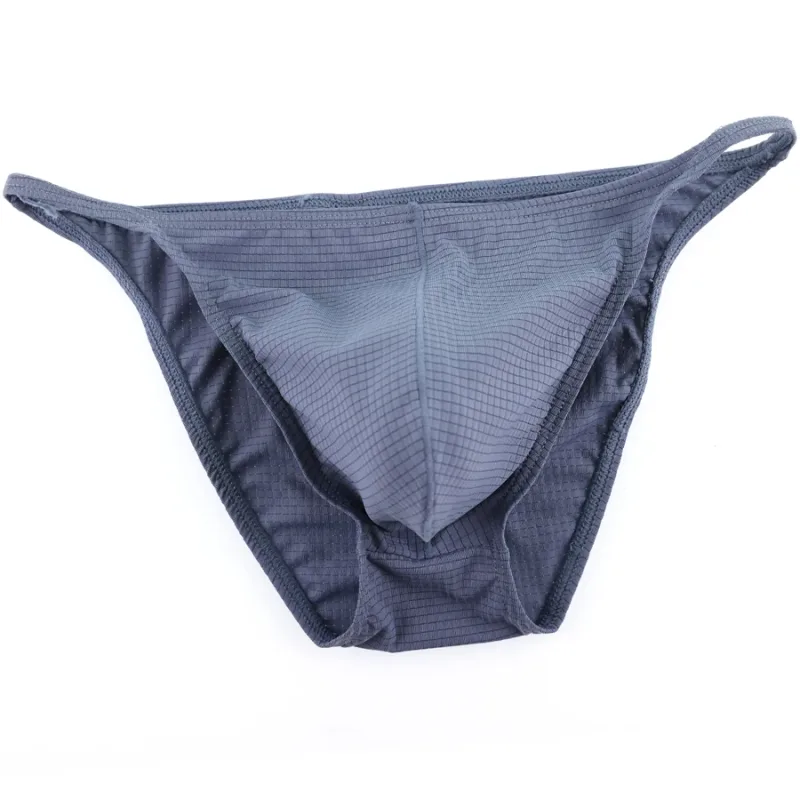 Cuecas de biquíni masculinas, roupa íntima sexy, calcinha gay, confortável, bolsa para pênis, slip hombre, cuecas masculinas, malha de nylon, secagem rápida, ht116 — image 4