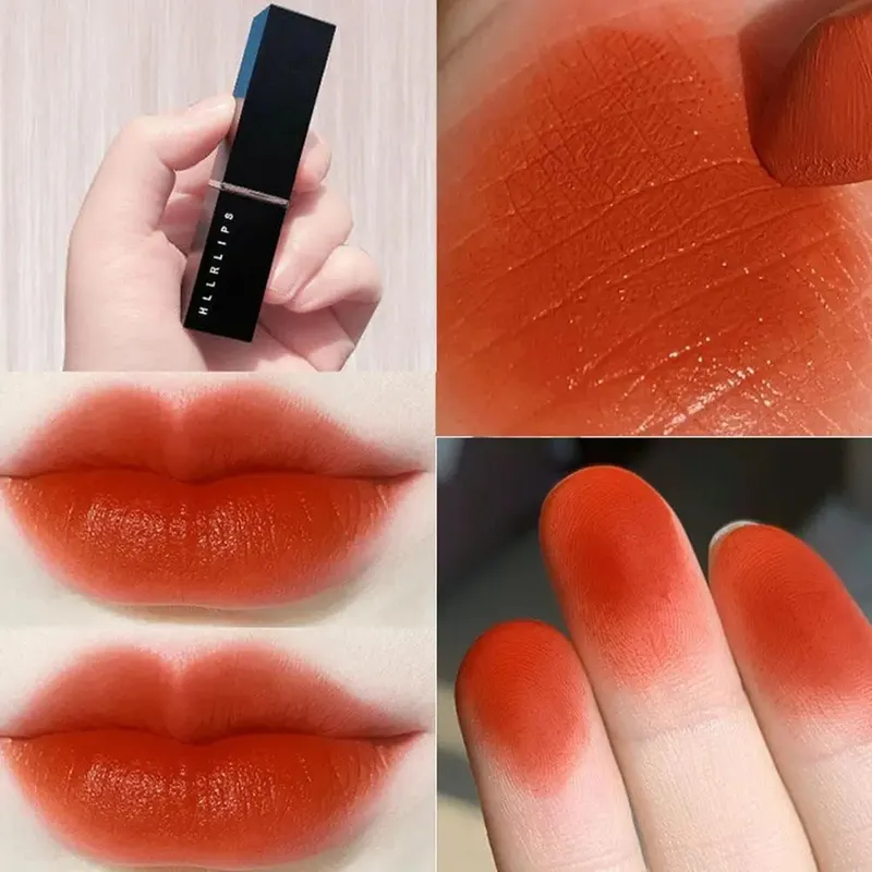 8 Colors Lipstick Waterproof Sweatproof Long-lasting Makeup Glitter Matte Velvet Nude Lipstick Women Cosmetics Makeup Lip Beauty — image 2