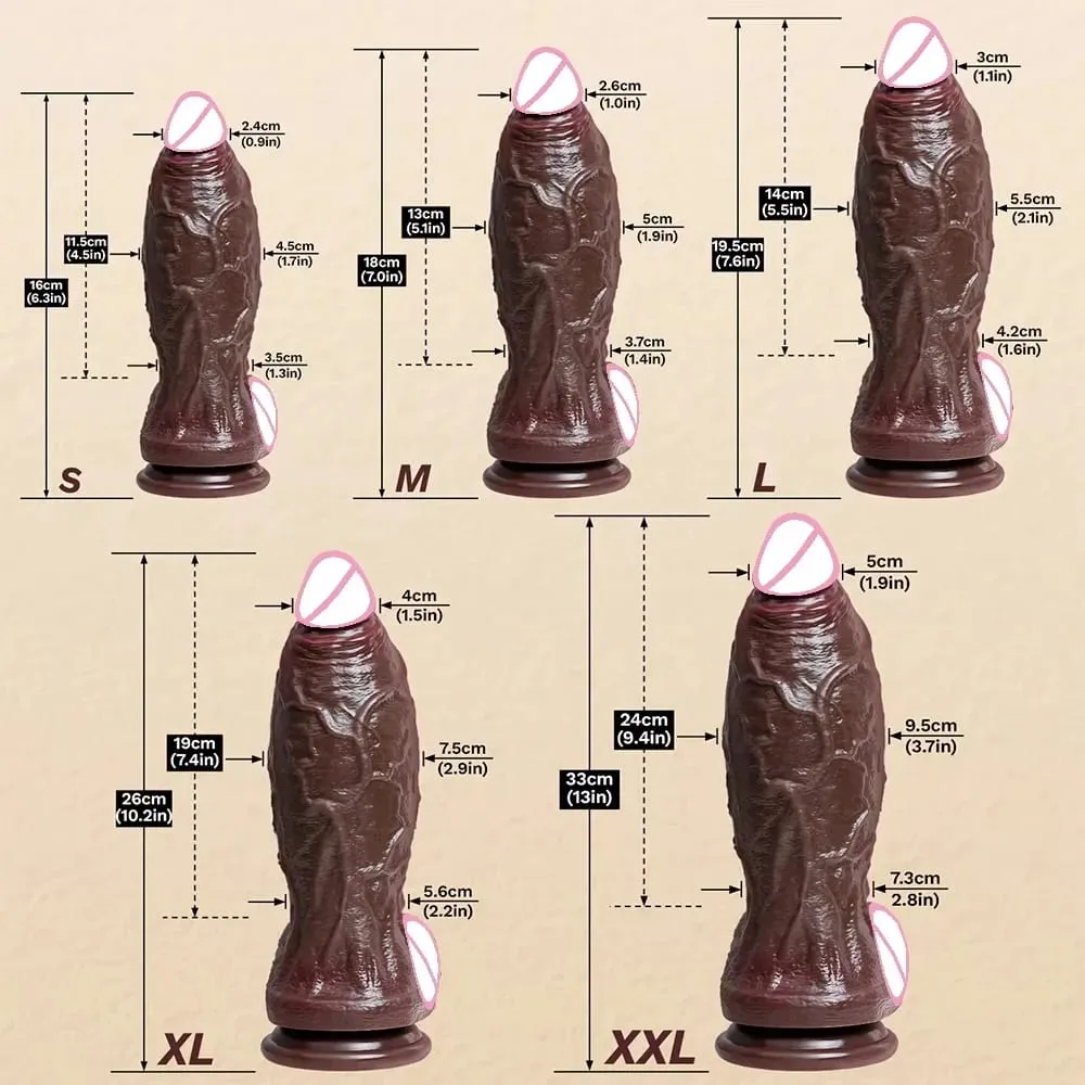 Huge Realistic Dildo fantasy long Penis Big Dick Suction Cup Dildos For Women Giant XXL anal Dildo Sex Toys For Women Men Gay