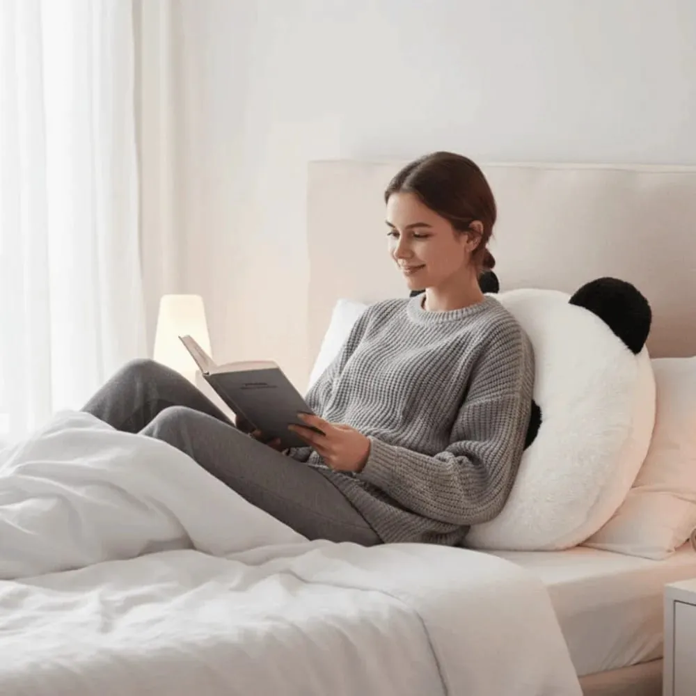 Stuffed Animal Plush Panda Cushion Home Decoration Bedroom Sofa Stuffed Panda Pillow 30cm Kawaii Panda Throw Pillows — image 4
