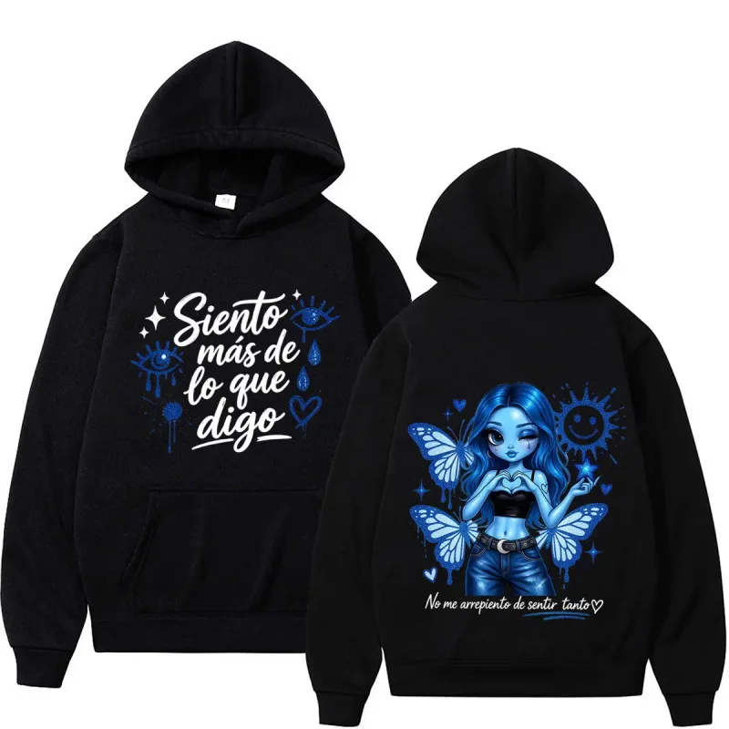 Karol G Tropicoqueta Latina Foreva 2026 Tour Print Hoodie Men Women Fashion Harajuku Sweatshirts Aesthetic Trend Loose Pullover — image 1