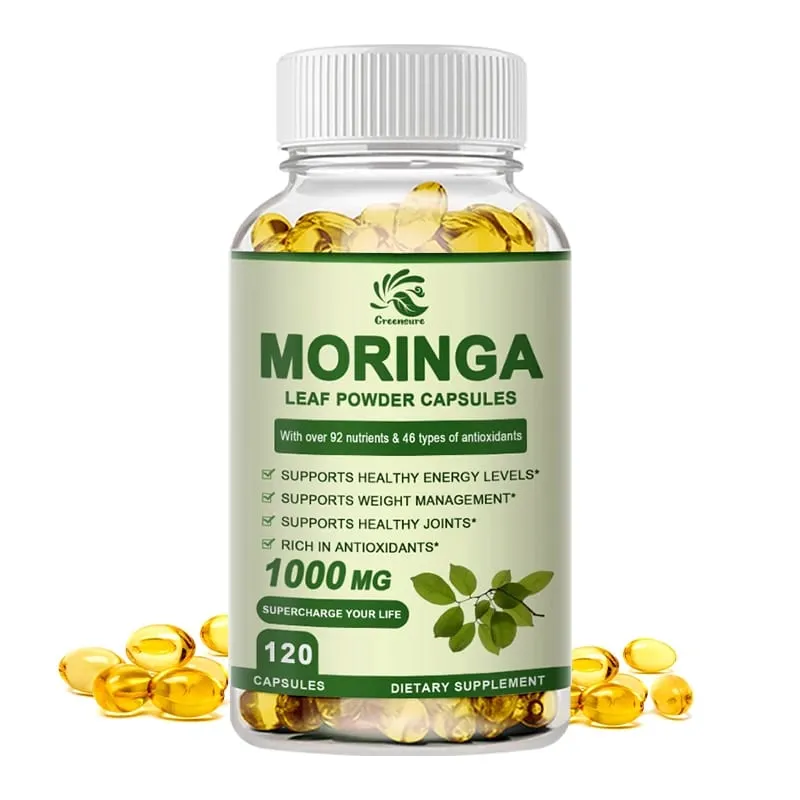 Greensure Moringa Oil Promote Metabolism Support Weight Loss Repairs Damaged Cells Alleviates Inflammation Cardiovascular Health